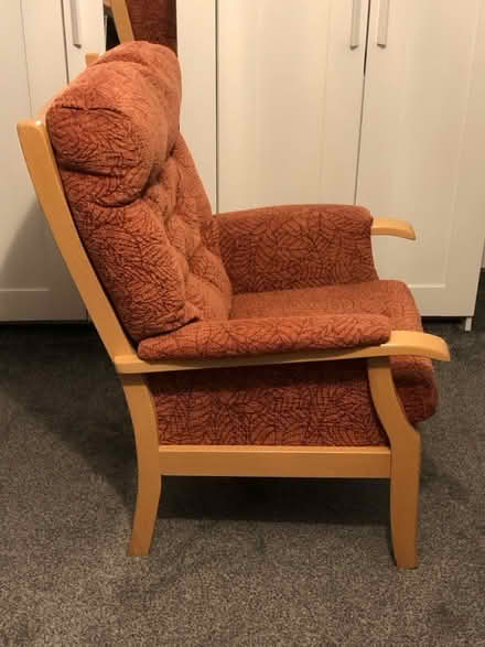 Photo of free Rust coloured Chair (Cambridge CB1) #2