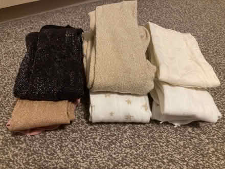Photo of free Christmassy tights, age 6-7. (Hampton Hill TW11) #1