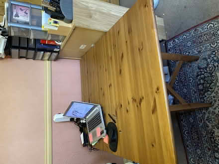 Photo of free Huge IKEA drop leaf table. (Greenhill S8) #1