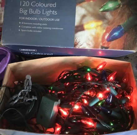 Photo of free Christmas lights (Walderslade Bottom ME5) #1