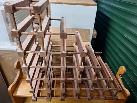 Photo of free Wooden wine rack (West Haddon NN6) #1