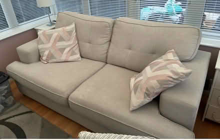 Photo of free Grey 2 seater sofa (St Paul’s cray) #1