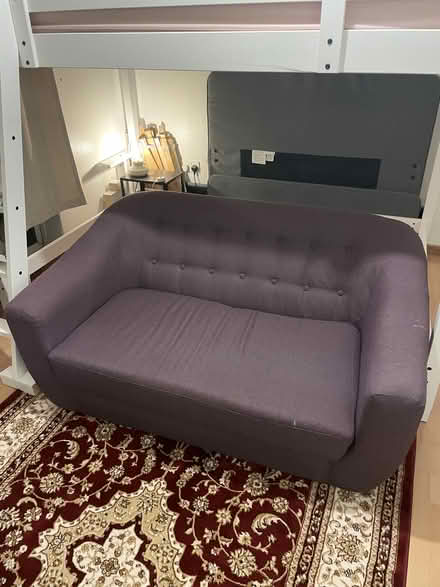 Photo of free Purple Couch (Stockport) #1