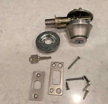 Photo of free Set of two deadbolts (Hazeldean/Castlefrank area) #3