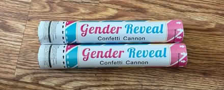 Photo of free BOY ONLY gender reveal confetti (West side) #1