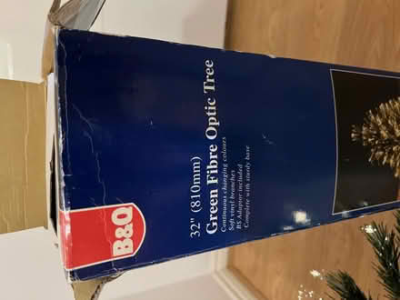 Photo of free 32inch 810mm Green Fibre Optic Xmas Tree (Old Dean GU15) #1