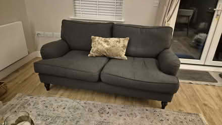 Photo of free Grey fabric sofa (Wedmore BS28) #1