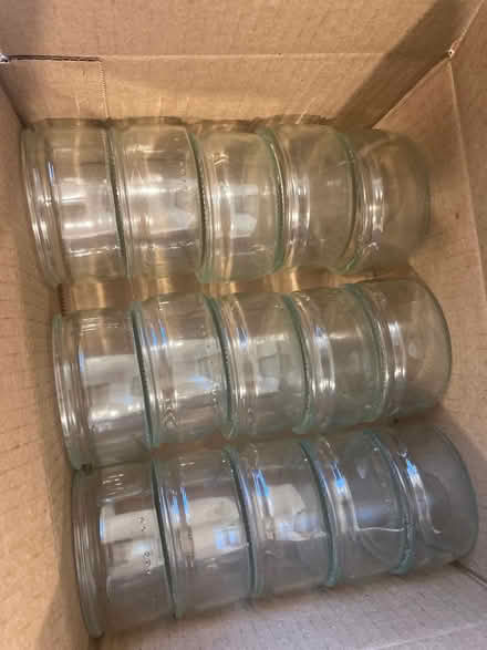 Photo of free 15 tiny glass containers (Foothill Boulevard Cupertino) #1