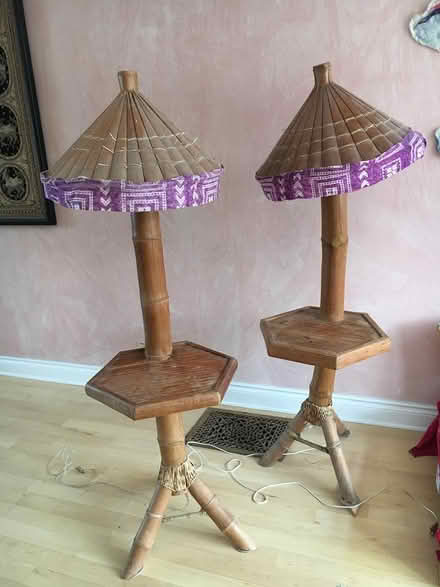 Photo of free 2 lamp/tables (Little Italy, Ottawa) #1