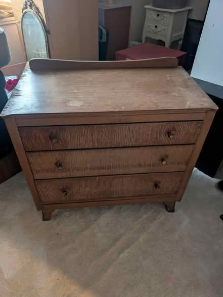 Photo of free Wood chest of drawers (Harborne B17) #1