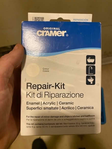 Photo of free Enamel/ceramic repair kit (Wallands Park BN7) #1