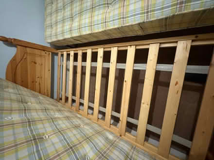 Photo of free Single pine bed with pull out bed (Temple Street OX4) #4