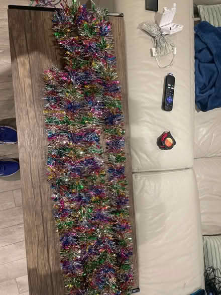 Photo of free Rainbow Christmas tinsel (Streatham Hill) #1