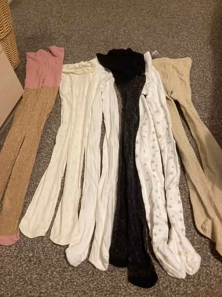 Photo of free Christmassy tights, age 6-7. (Hampton Hill TW11) #2