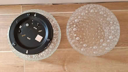 Photo of free Bathroom ceiling lampshades (Saracen's Head PE12) #1