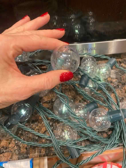 Photo of free LED soft white string of lights (Malden Center) #1