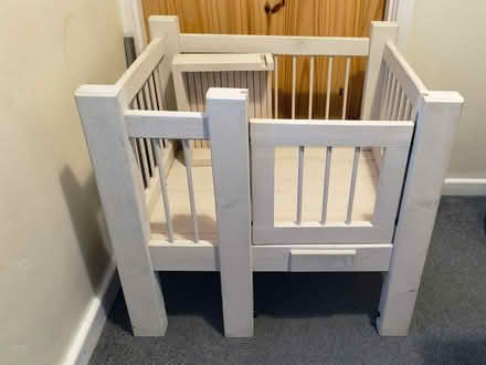 Photo of free Large Solid wood Dog/Cat Bed (High Town LU2) #1