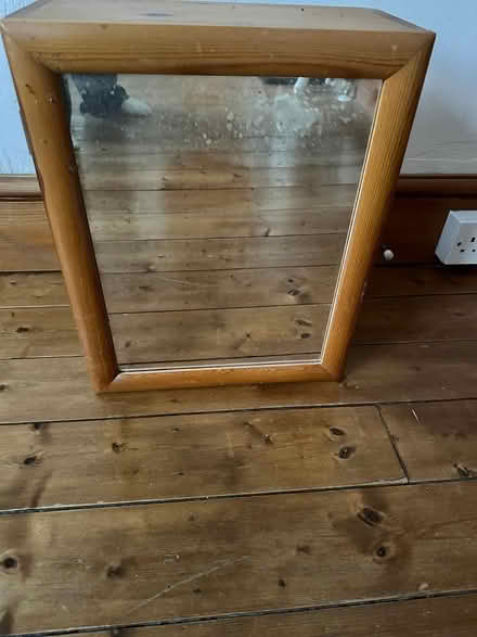 Photo of free pine bathroom cabinet (old harlow) #1