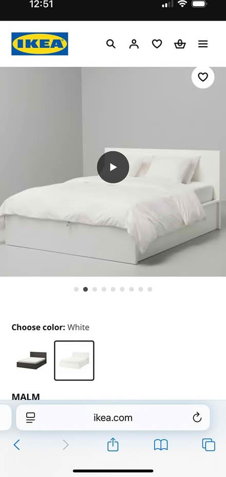 Photo of free IKEA full bed with storage (Ballard Phinney) #3