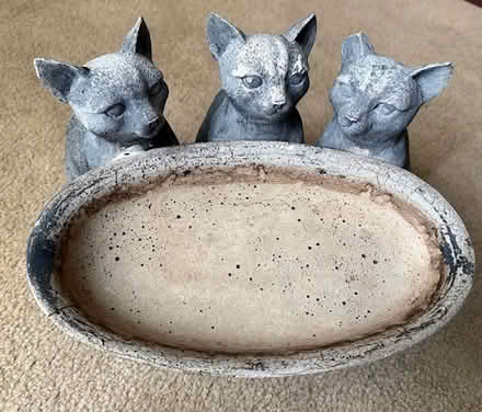 Photo of free Resin Garden Bird Bath (Cupertino - DeAnza and 280) #1