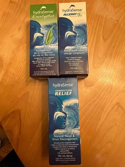 Photo of free Unopened Hydrasense nasal spray (3) (Hintonburg) #1