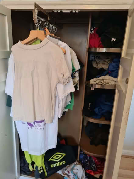 Photo of free Solid wood wardrobe (CT14) #2