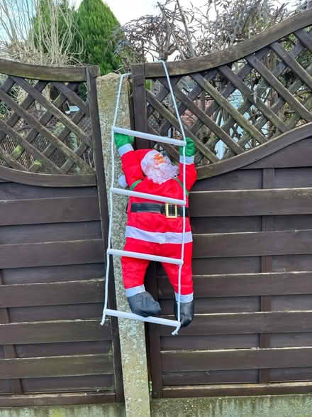 Photo of free Santa on ladder (Rainham ME8 8TB) #1