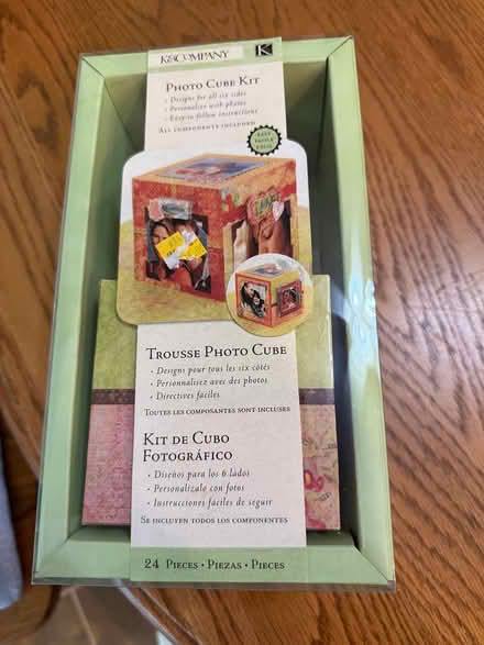 Photo of free Photo Cube Craft Kit (Near Quarterfield Rd Wal Mart) #1