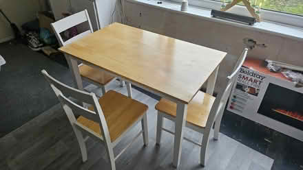 Photo of free Table & 3 Chairs (Maghull L31) #1
