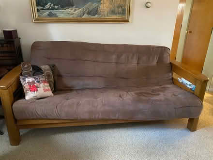 Photo of free Solid wood futon (South Hadley) #1
