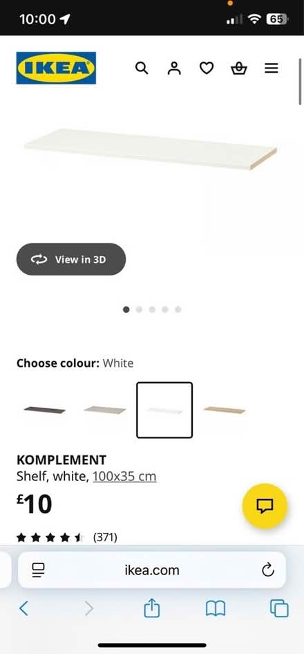 Photo of free White IKEA wardrobe (Twyford RG10) #3