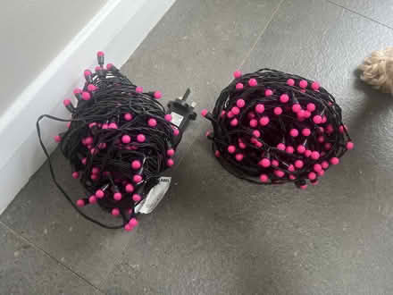 Photo of free Pink Disney themed Christmas tree decorations (BT8) #1