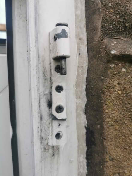 Photo of 3 x double glazed back door hinges, (Morecambe LA4) #1