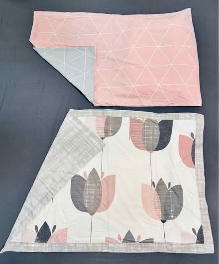 Photo of free Duvet sets (single size) - grey, pink & white (Broadwindsor DT8) #1