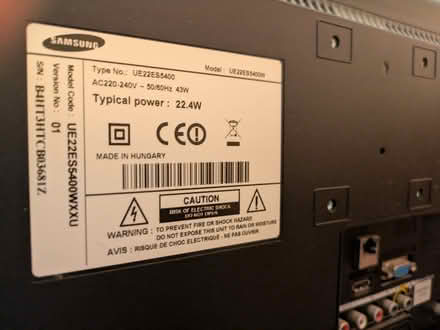 Photo of free Samsung 24 inch TV (Temple EC4A) #2