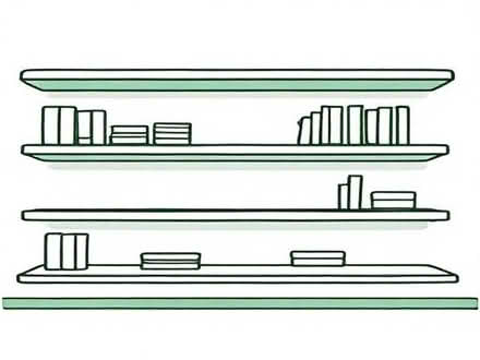 Photo of Wide shelves (Olive Mount L15) #1