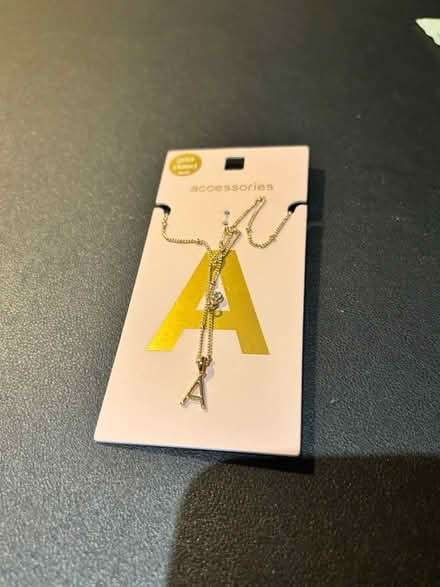 Photo of free necklace with A initial (Walthamstow Central) #3