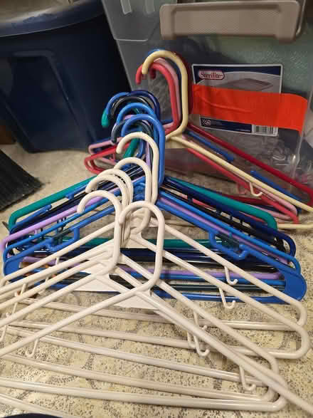 Photo of free Plastic hangers (Woodridge) #1