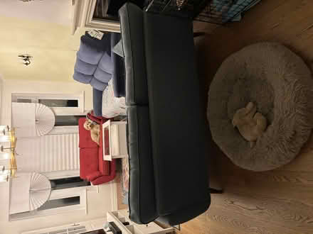 Photo of free Teal Sofa (Kingston Vale SW15) #1