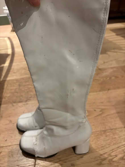 Photo of free White patent boots (torn) (Kimmage/Crumlin) #3