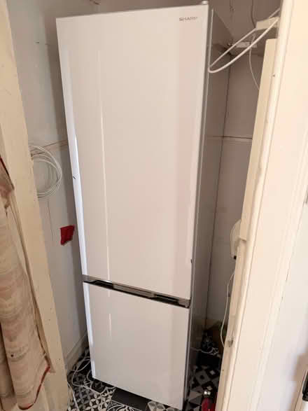 Photo of free Sharp Fridge Freezer - 3 years old (Meadows EH9) #1