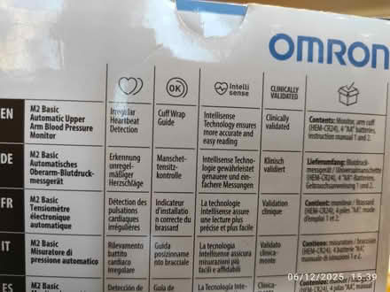 Photo of free Blood pressure monitor (Chesham HP5) #2
