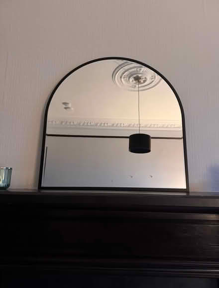 Photo of free Black frame wall mirror (Glasgow G20) #2