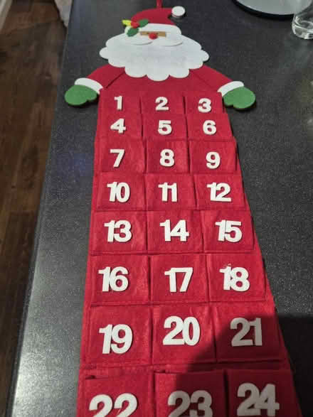 Photo of free Hanging felt advent calendar (Heybridge CM9) #1