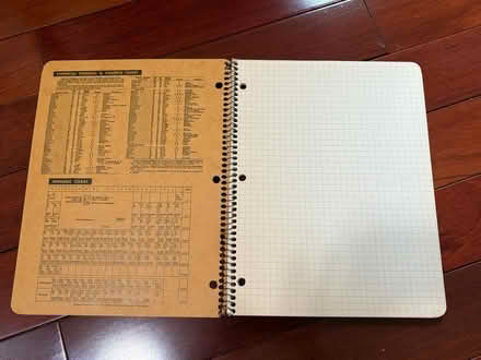 Photo of free Graph paper notebook (Cambridgeport) #2