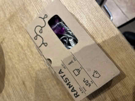 Photo of free Purple Ikea Light chain (Barnsbury N1) #1