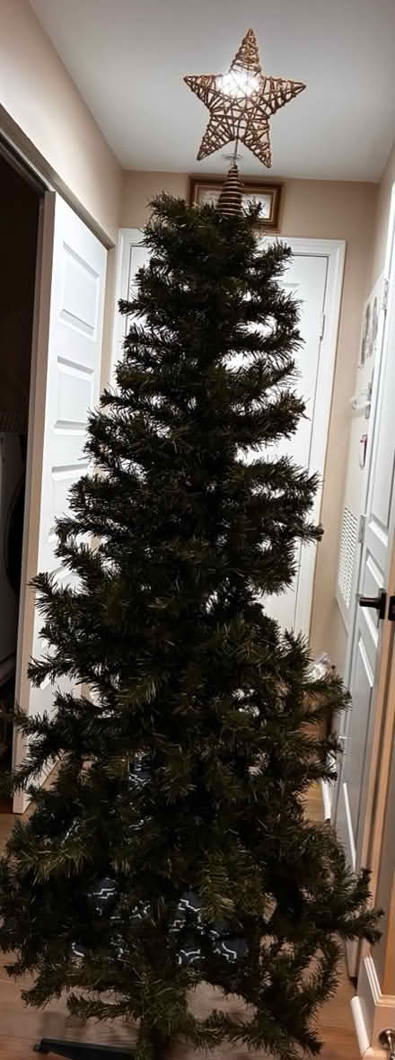 Photo of free 6’ slim Christmas tree (Reston) #1