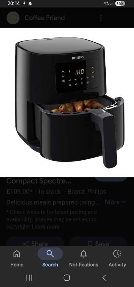 Photo of Air fryer (N5 Highbury) #1