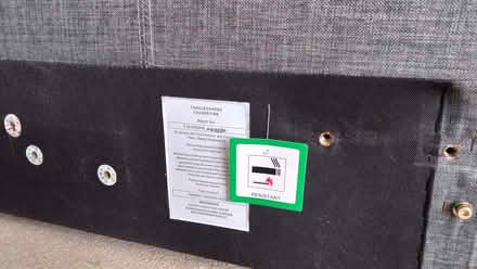 Photo of free Grey Ottoman Double Bed (Milton BS23) #2