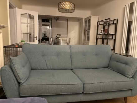 Photo of free Teal Sofa (Kingston Vale SW15) #3